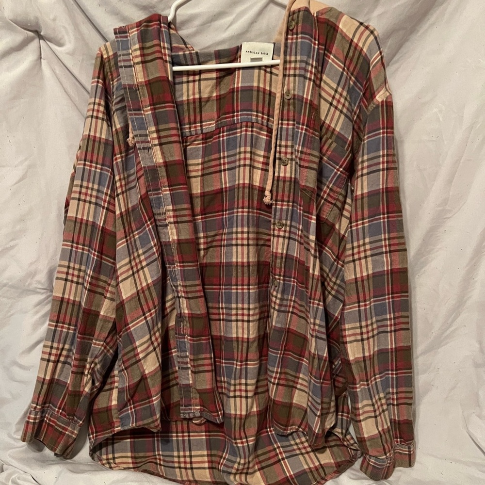 Flannel Hoodie